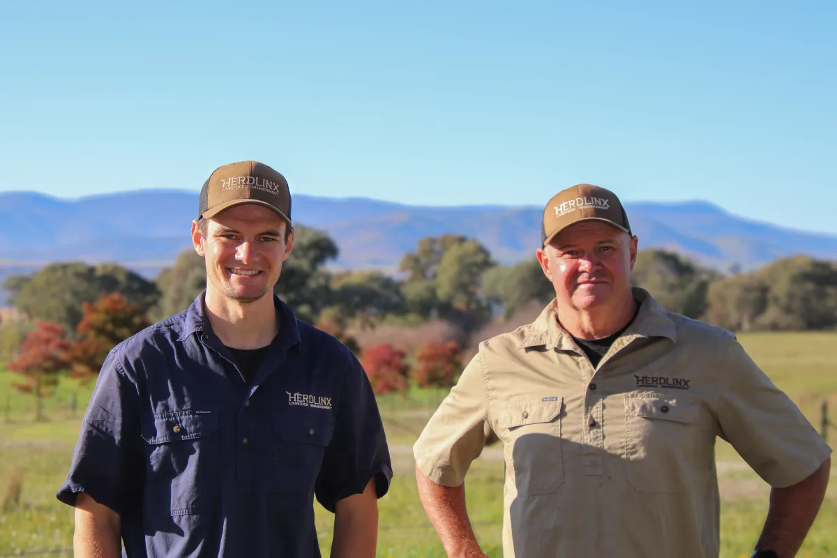 Herdlinx Founders Ross and Jed Scammell